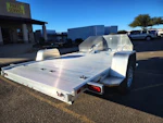 Aluma MC210 Motorcycle Trailer, 3K GVWR, Single Axle (MC210S-R-RTD) Stock #ALU303 - Thumbnail 8