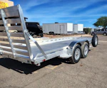 Aluma 16x80 All Aluminum, 8.5K GVWR, Tandem Axle, Electric Brake, Ramps, W/ Tailgate, RTD (8016TA-EL-R-TG-RTD) Stock #ALU373 - Thumbnail 8
