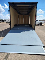 Compass 20x8.5 Jasper SE Car Hauler, 10K GVWR, Ramp Door, A/C, White Wall / Ceiling, RTP Floor Stock #CMP2956 - Thumbnail 4