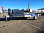 Aluma MC210 Motorcycle Trailer, 3K GVWR, Single Axle (MC210S-R-RTD) Stock #ALU291 - Thumbnail 3