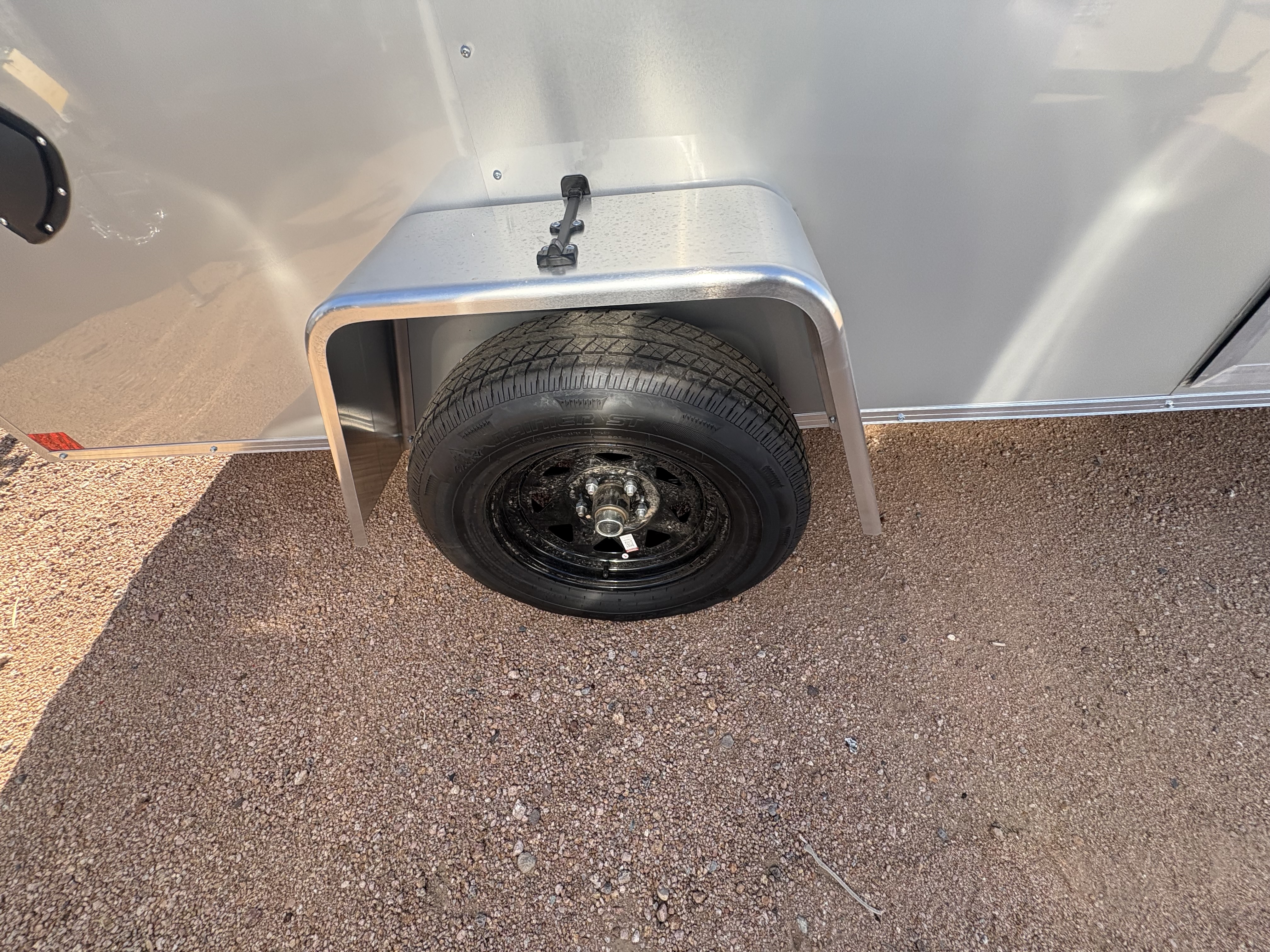 Compass 6'x12' Enclosed Cargo Trailer w/ Rear Ramp Door